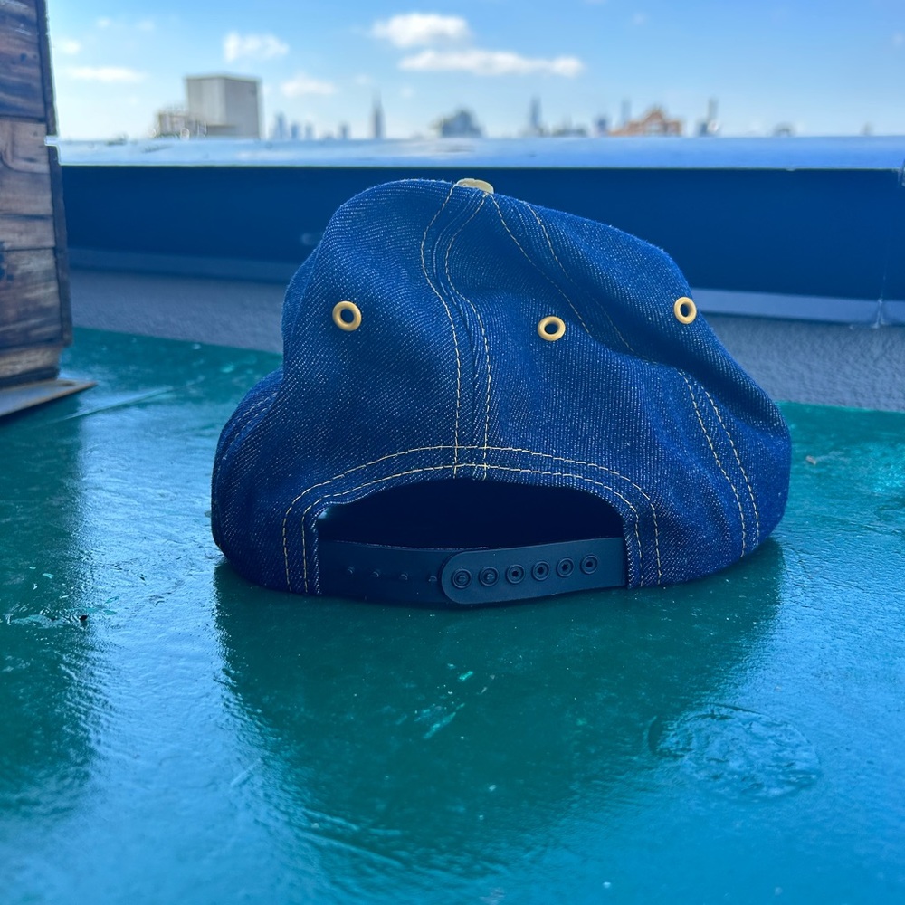 Vintage Dark Denim SnapBack Hat